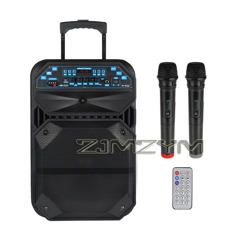 Pa Sound System Battery Portable Outdoor - مكبر صوت محمول بتقنية البلوتوث مقاس