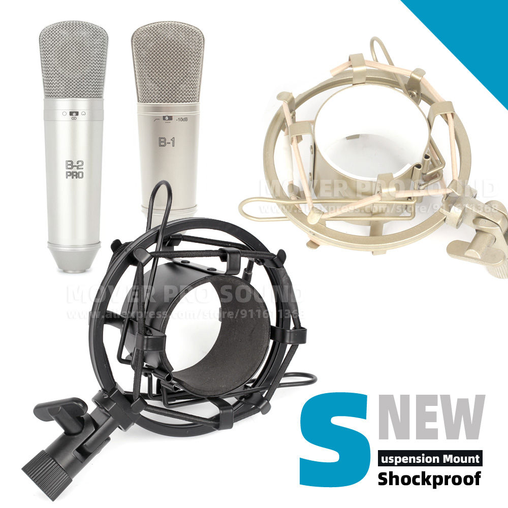 Microphone Shock Mount Universal - مكافحة الاهتزاز تعليق منصة الميكروفون حامل