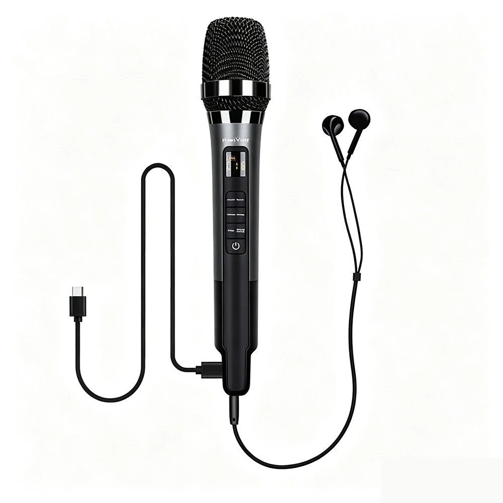 Bluetooth Karaoke Microphone Handheld - ميكروفون TOFON H20 متكامل مع مؤثرات