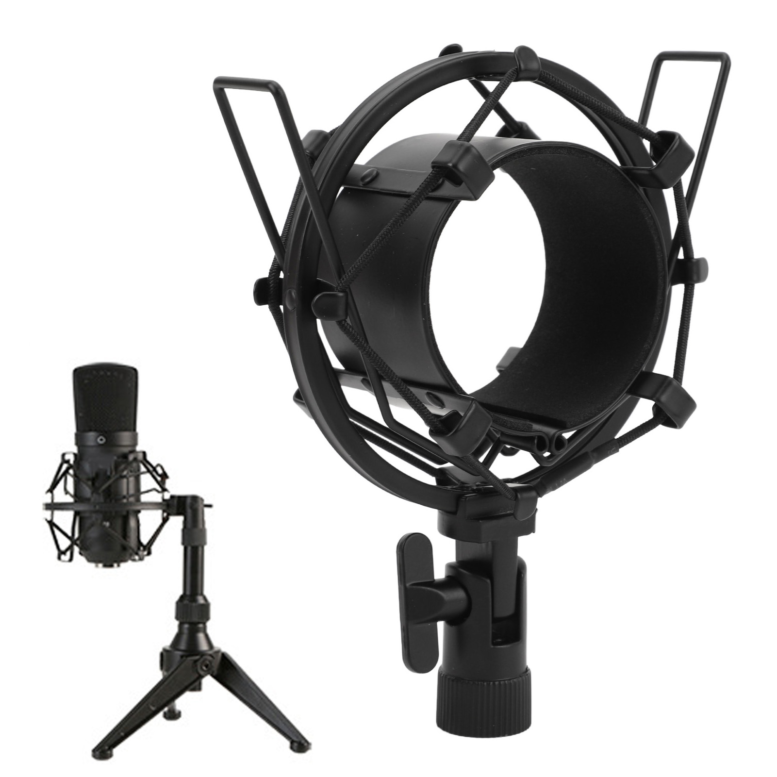 Microphone Shock Mount Universal - حامل ميكروفون مضاد للاهتزاز بقطر 65