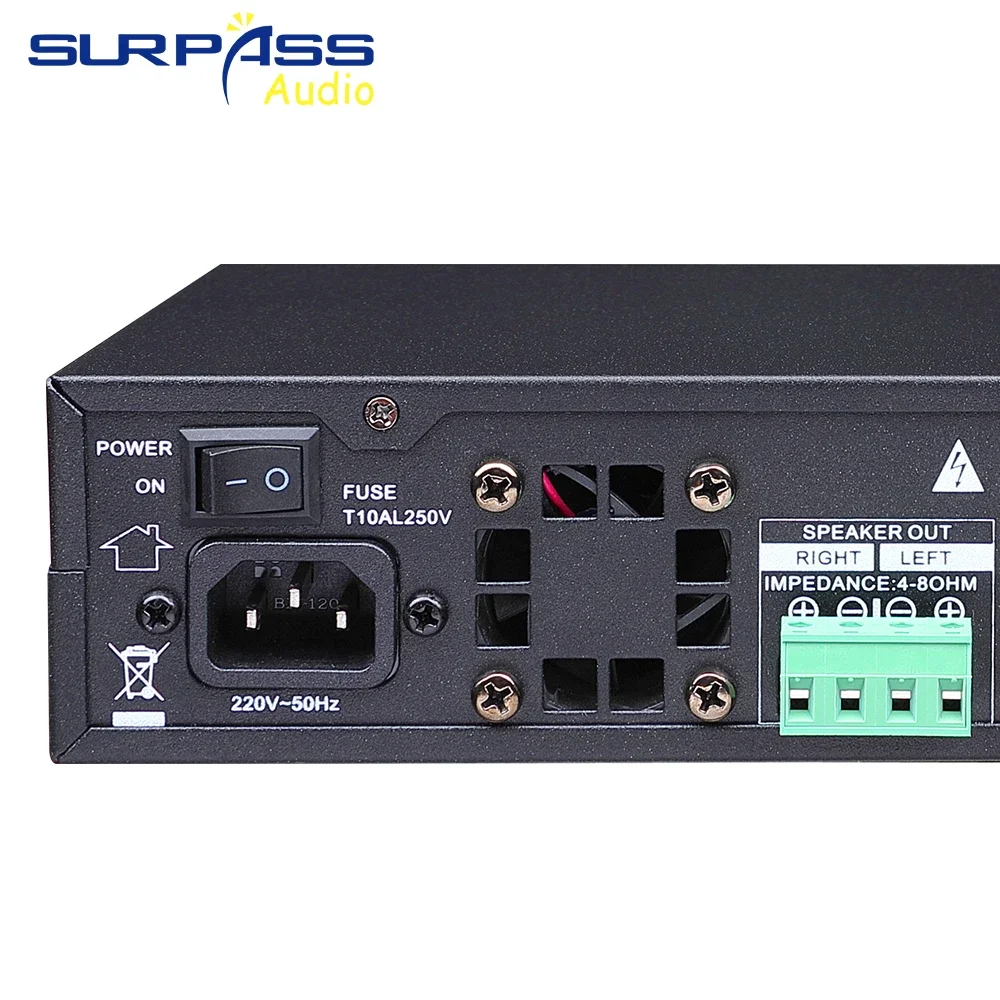 Karaoke Amplifier Mixer Bluetooth - مكبر صوت احترافي للكاريوكي بقوة 2*80