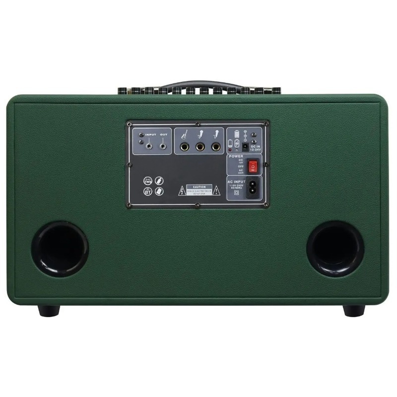 Karaoke Speaker System 100W Rgb - مكبر صوت كاريوكي خشبي احترافي 8