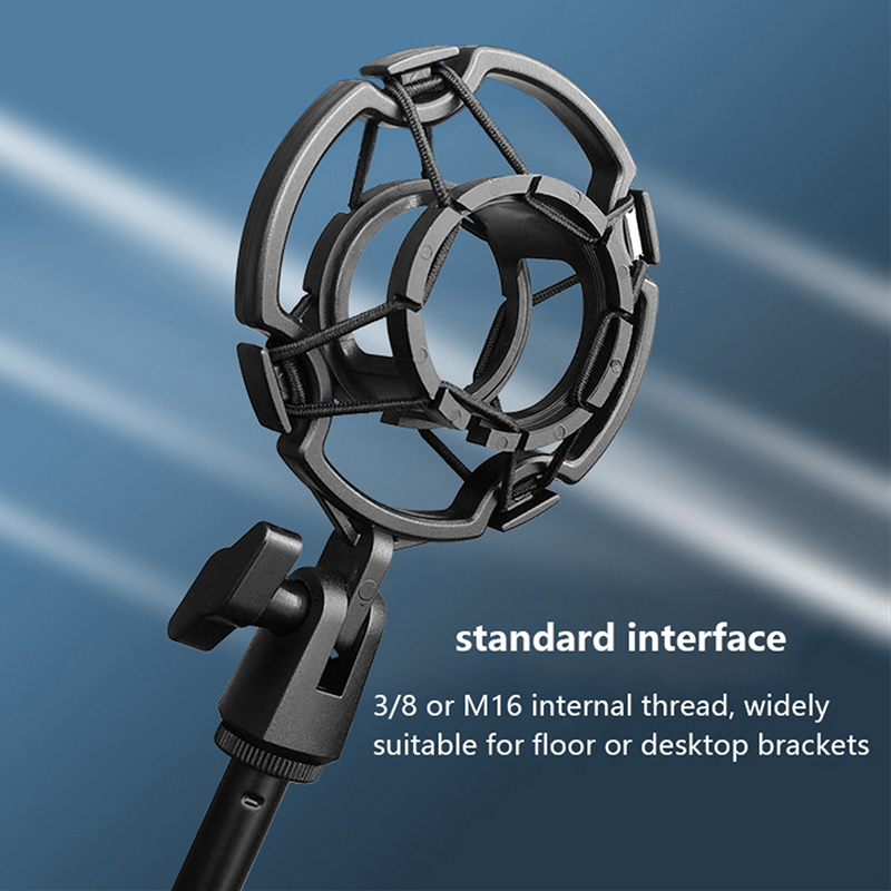 Microphone Shock Mount Universal - حامل ميكروفون مكثف احترافي عالمي {YY30}