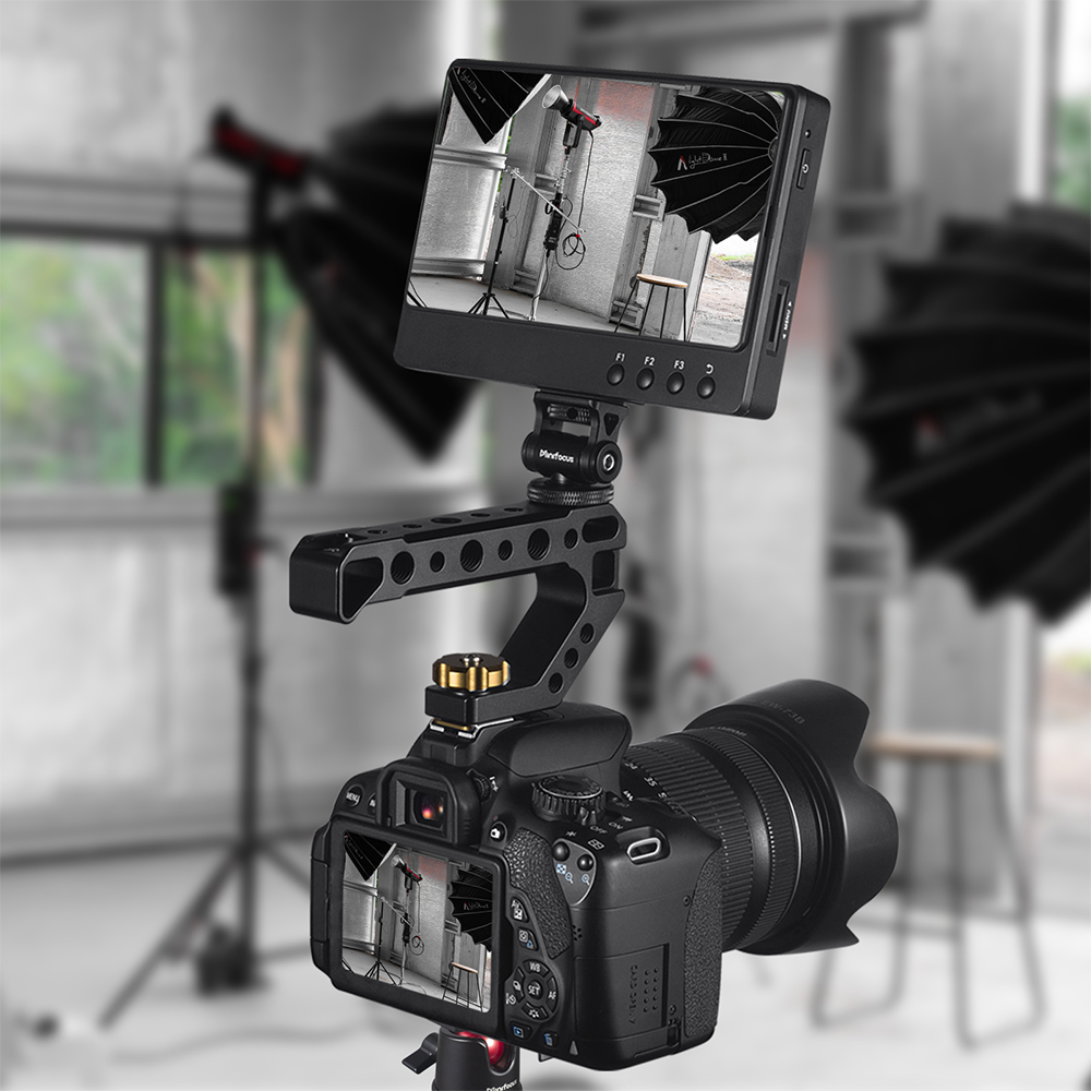 DSLR كاميرا تلاعب مقبض علوي ،  - مراجعة Microphone Shock Mount Universal وسعره