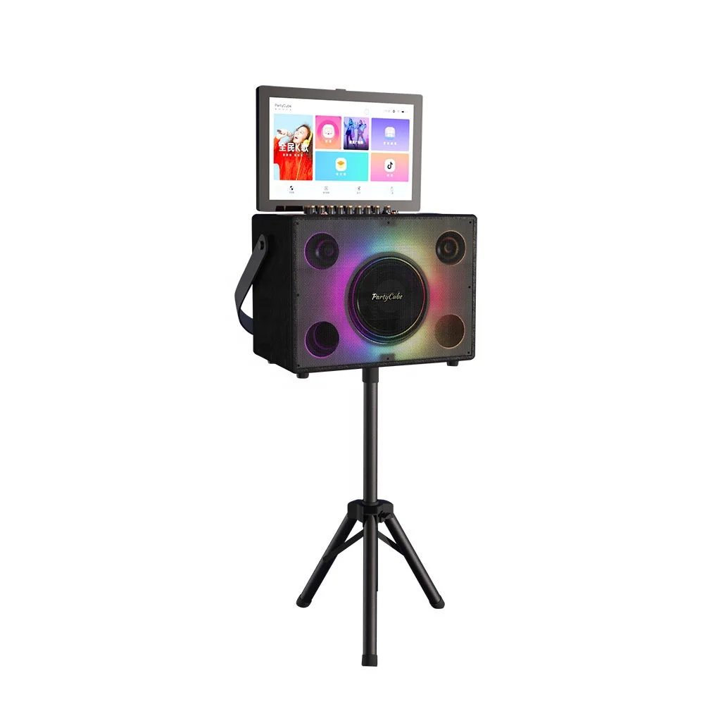 مكبر صوت كاريوكي محمول للترفيه - مراجعة Karaoke Machine Portable With 2 Mic وسعره