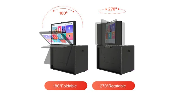 مكبر صوت كاريوكي محمول للترفيه - مراجعة Karaoke Machine Portable With 2 Mic وسعره
