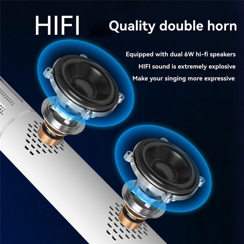 ميكروفون A84E لاسلكي بتقنية ال - مراجعة Bluetooth Karaoke Microphone Handheld وسعره
