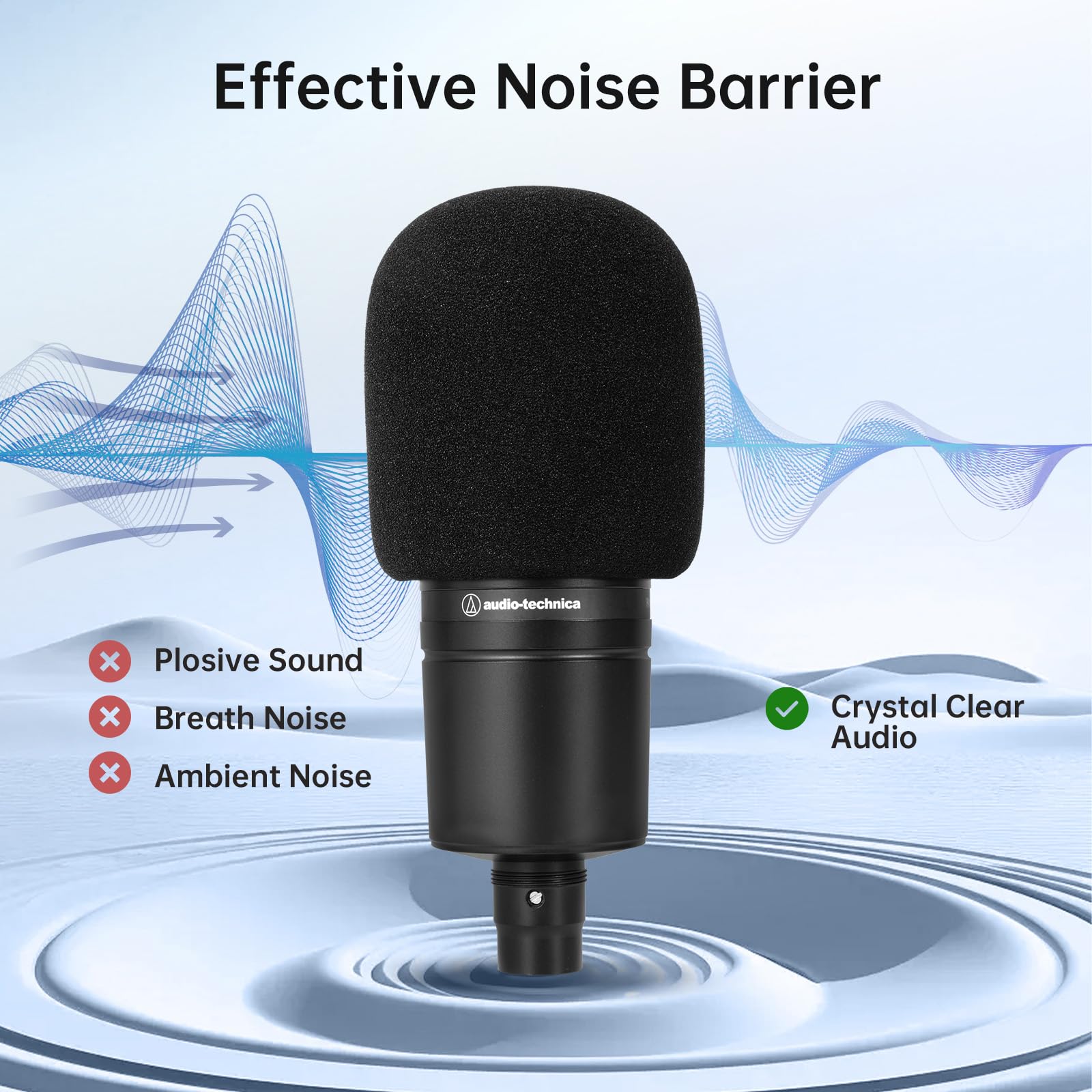 مرشح البوب/الزجاج الأمامي لـ A - مراجعة Microphone Pop Filter Foam Windscreen وسعره
