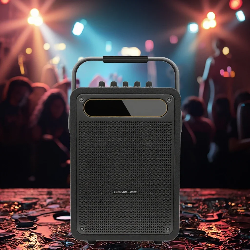 مكبر صوت كاريوكي لاسلكي من Iho - مراجعة Karaoke Machine Portable With 2 Mic وسعره