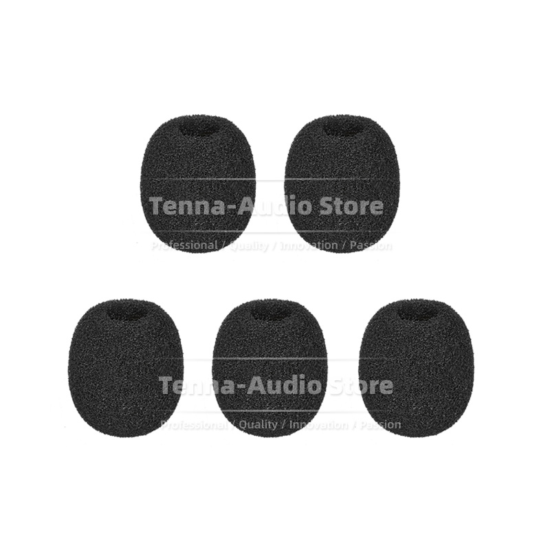 5 قطعة/الوحدة الزجاج الأمامي م - مراجعة Microphone Pop Filter Foam Windscreen وسعره