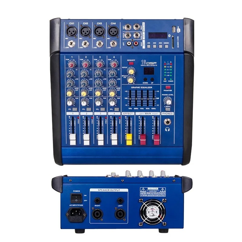 مضخم صوت احترافي، خلاط دي جي ب - مراجعة Karaoke Amplifier Mixer Bluetooth وسعره