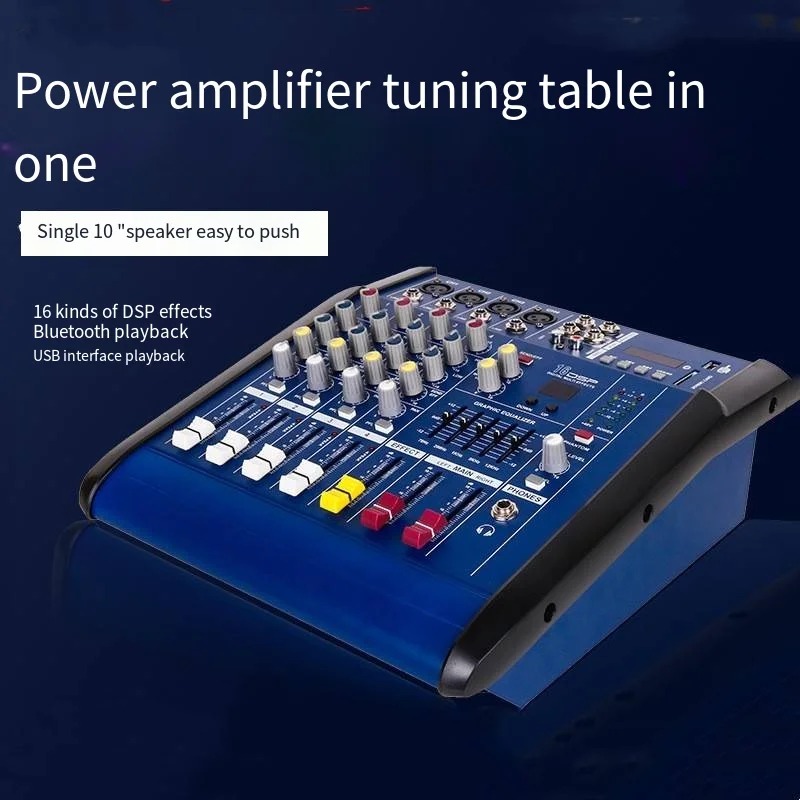 مضخم صوت احترافي، خلاط دي جي ب - مراجعة Karaoke Amplifier Mixer Bluetooth وسعره