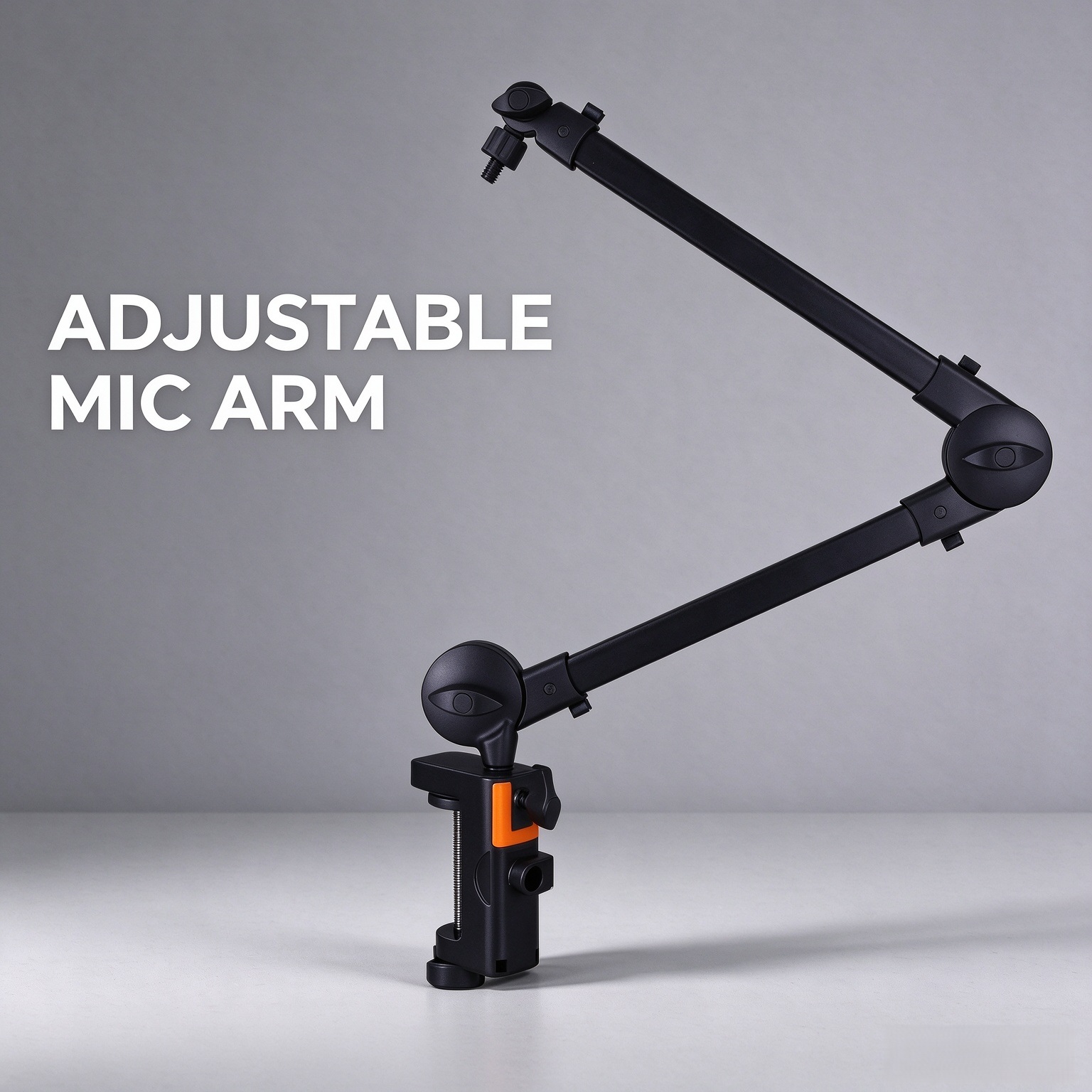 حامل ذراع ميكروفون بدون نوابض، - مراجعة Microphone Shock Mount Universal وسعره
