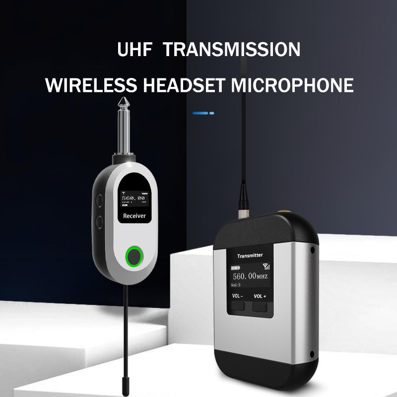 UHF نظام ميكروفون لاسلكي مزدوج - مراجعة Wireless Lavalier Microphone Dual Receiver وسعره