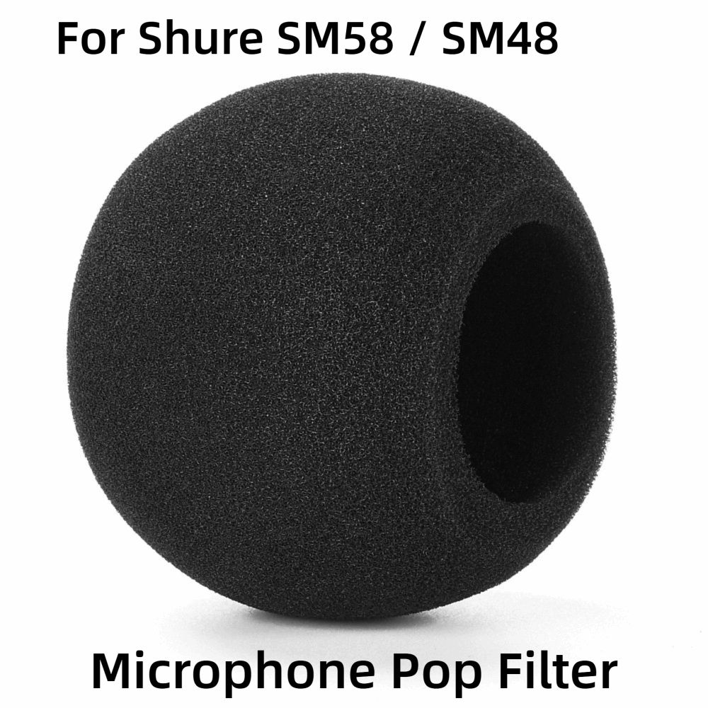 غطاء ميكروفون بديل من الإسفنج  - مراجعة Microphone Pop Filter Foam Windscreen وسعره