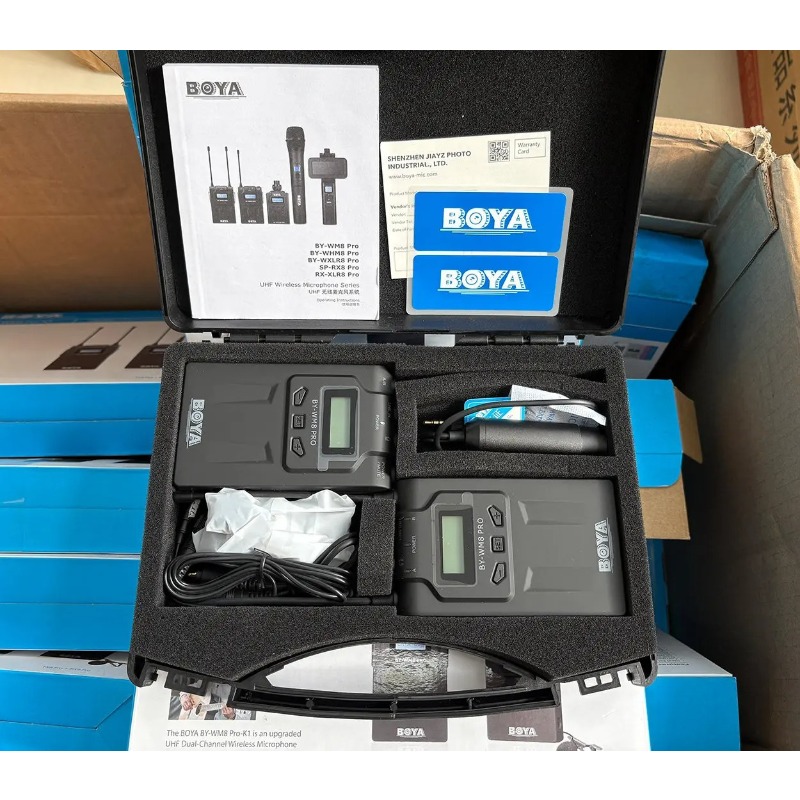 قطعة واحدة مناسبة لنظام ميكروف - مراجعة Wireless Lavalier Microphone Dual Receiver وسعره