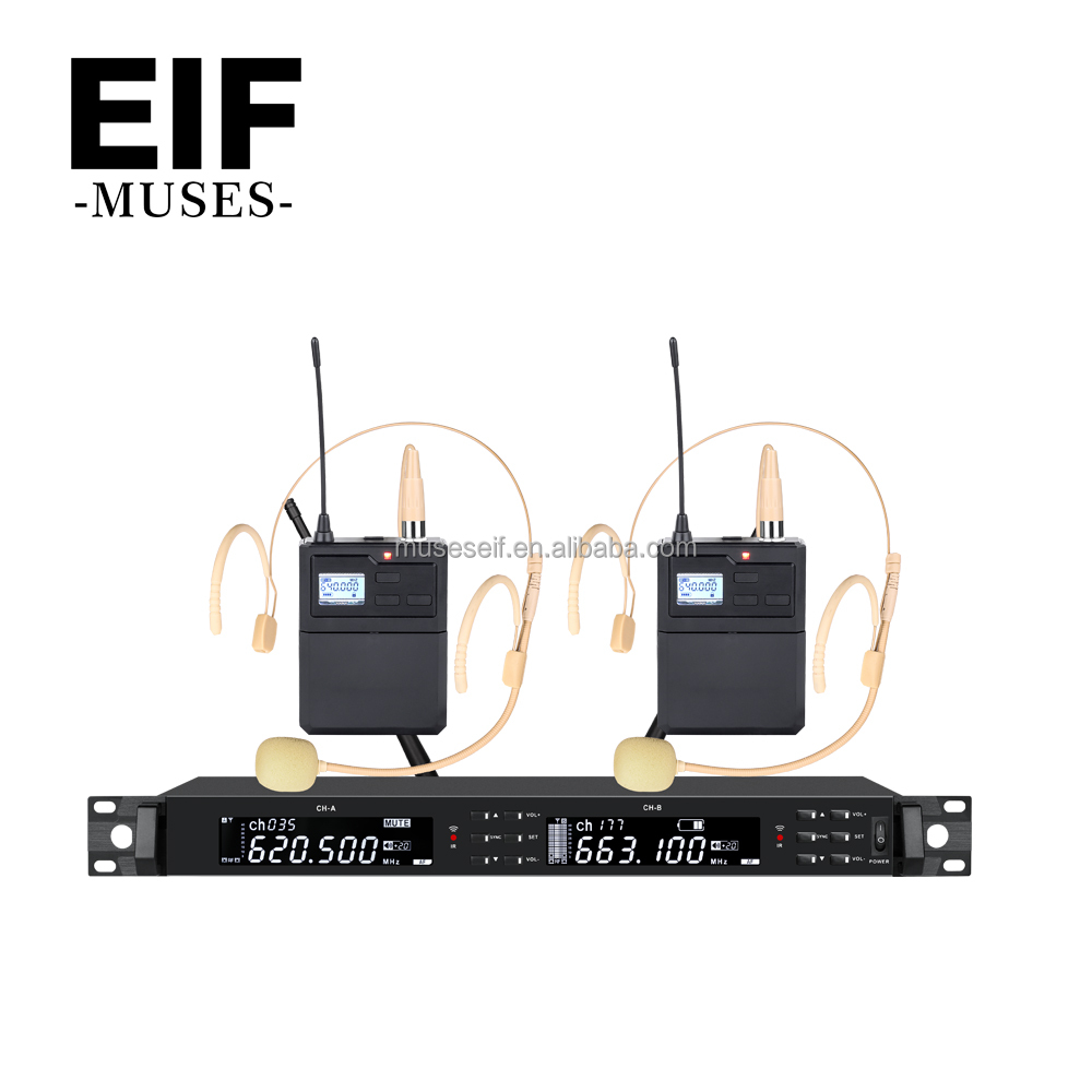 2026 أنظمة الميكروفون اللاسلكي - مراجعة Uhf Wireless Microphone System Dual Channel وسعره