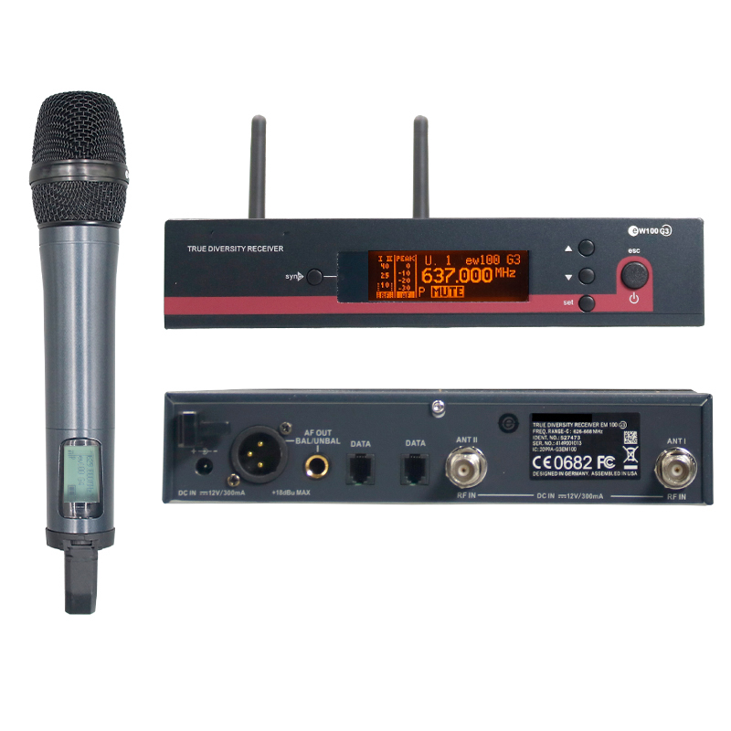 EW100 G3 2-Channel UHF Dual Ki - مراجعة Uhf Wireless Microphone System Dual Channel وسعره