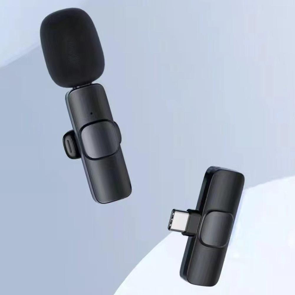 ميكروفون لافالير لاسلكي للتسجي - مراجعة Wireless Lavalier Microphone Dual Receiver وسعره