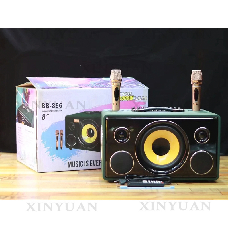 مكبر صوت كاريوكي، نظام صوتي خش - مراجعة Karaoke Speaker System 100W Rgb وسعره