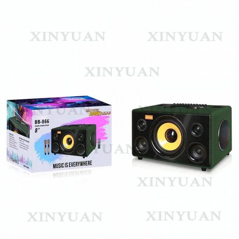 مكبر صوت كاريوكي، نظام صوتي خش - مراجعة Karaoke Speaker System 100W Rgb وسعره