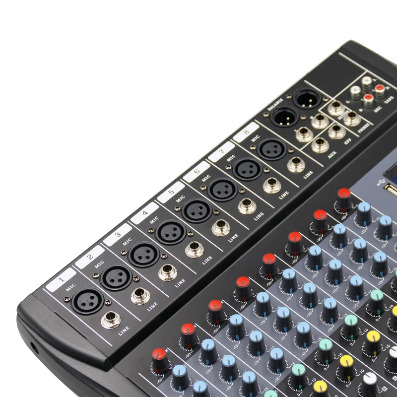 خلاط صوت 8 قنوات مع طاقة فانتو - مراجعة Karaoke Amplifier Mixer Bluetooth وسعره