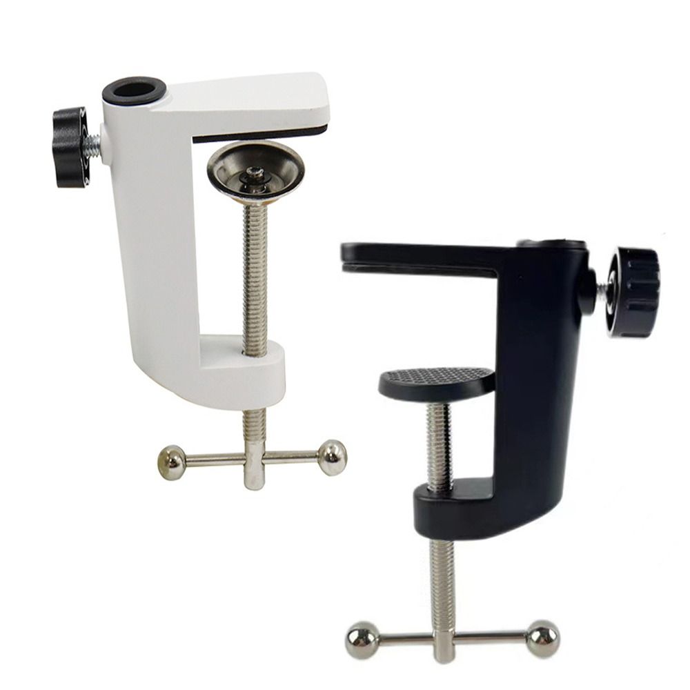 مشبك تثبيت طاولة على شكل C للم - مراجعة Microphone Shock Mount Universal وسعره