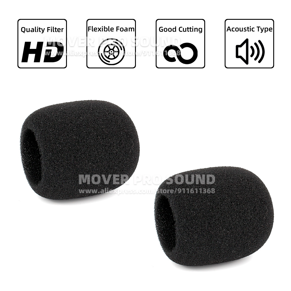 متوافق مع مسجلات سوني PCM-A10  - مراجعة Microphone Pop Filter Foam Windscreen وسعره
