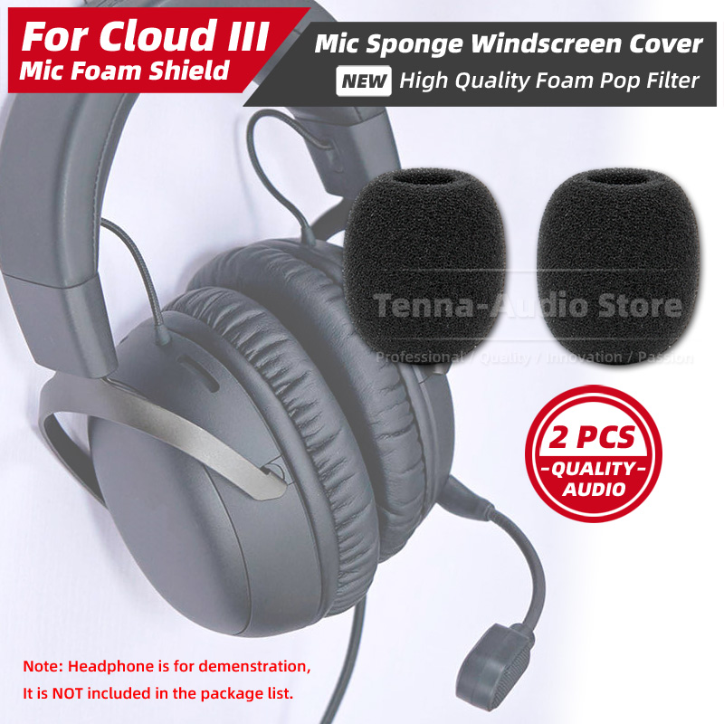 مايكروفون سماعة رأس زجاج أمامي - مراجعة Microphone Pop Filter Foam Windscreen وسعره