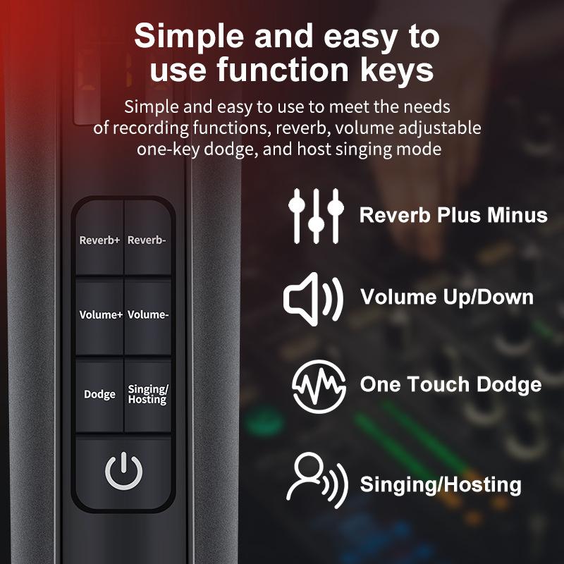 ميكروفون TOFON H20 متكامل مع م - مراجعة Bluetooth Karaoke Microphone Handheld وسعره