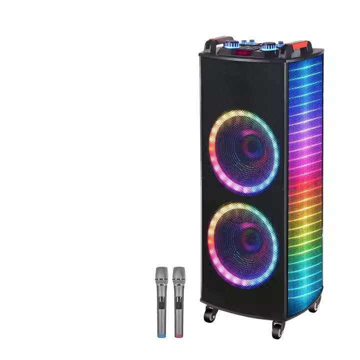 نظام المسرح المنزلي Ndr-1010S  - مراجعة Karaoke Speaker System 100W Rgb وسعره