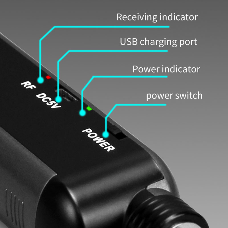 يامي UHF ميكروفون لاسلكي المهن - مراجعة Rechargeable Wireless Mic Lithium Battery وسعره