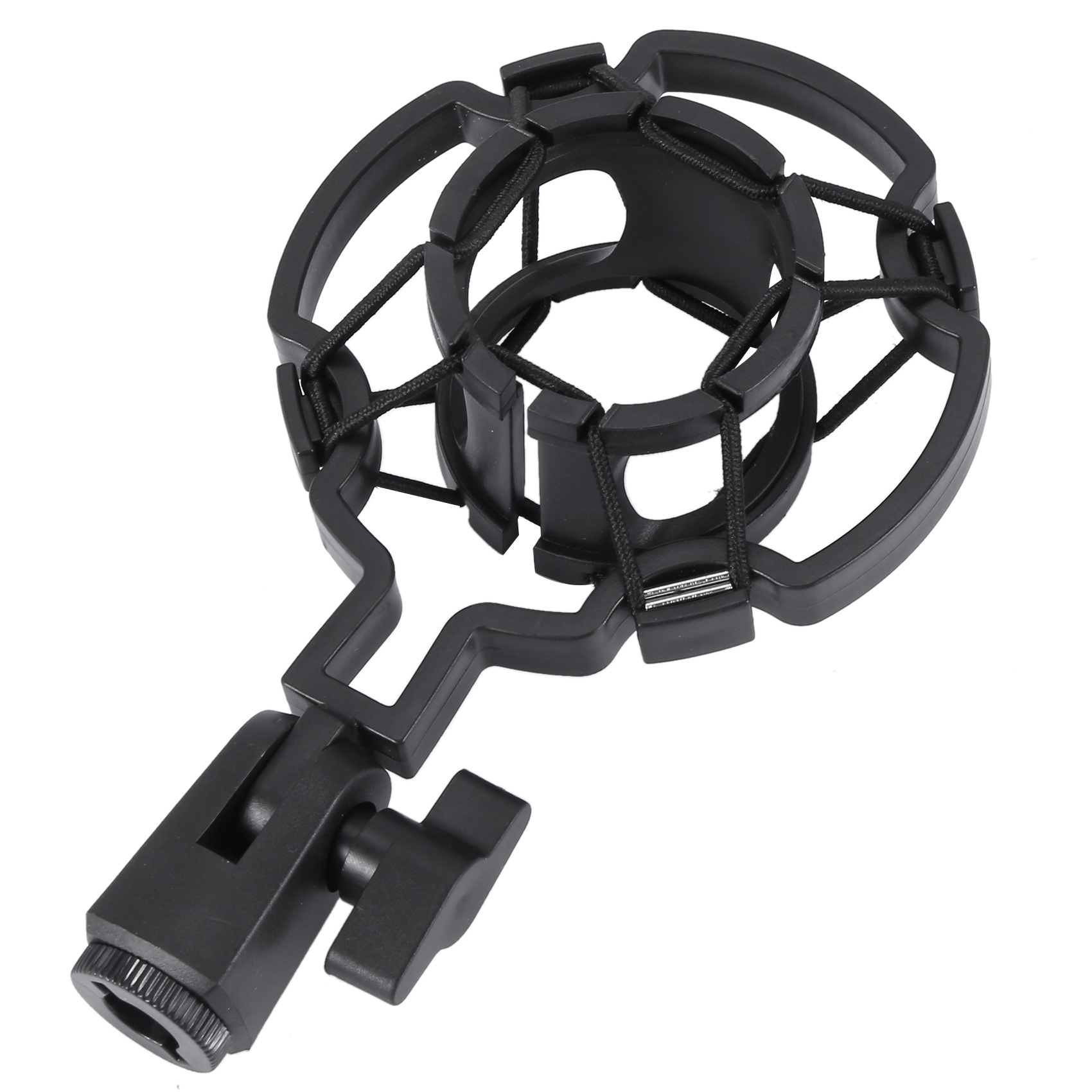 حامل ميكروفون مكثف احترافي متع - مراجعة Microphone Shock Mount Universal وسعره