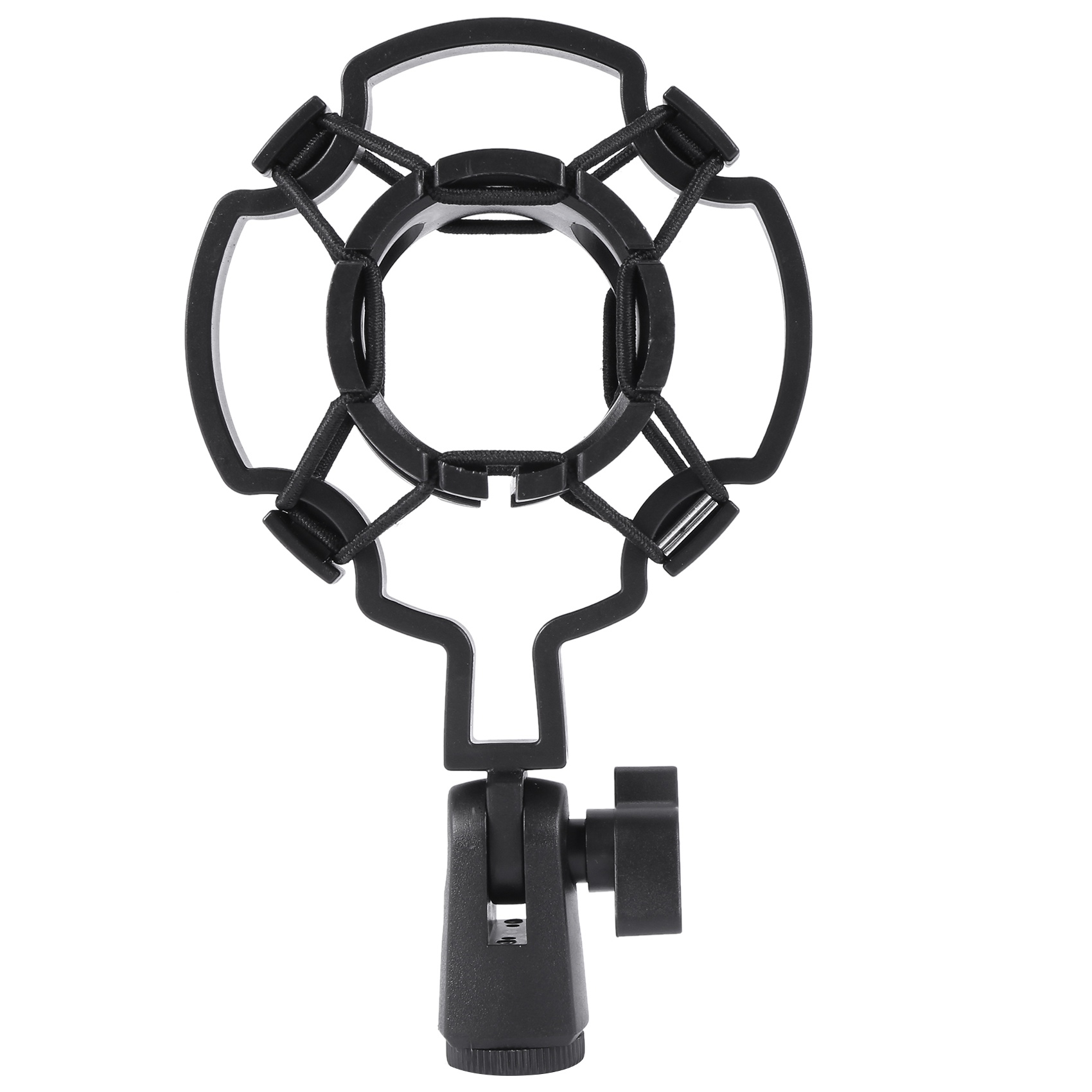 حامل ميكروفون مكثف احترافي متع - مراجعة Microphone Shock Mount Universal وسعره