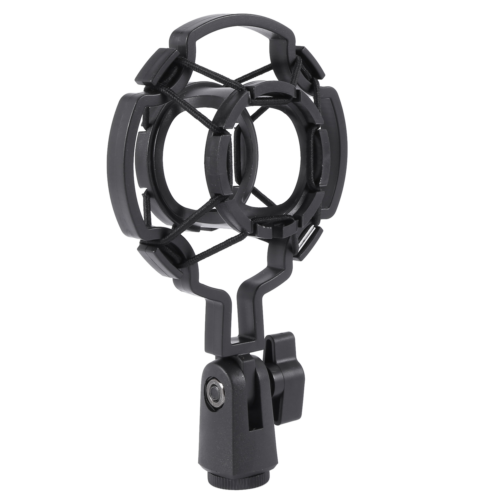 حامل ميكروفون مكثف احترافي متع - مراجعة Microphone Shock Mount Universal وسعره