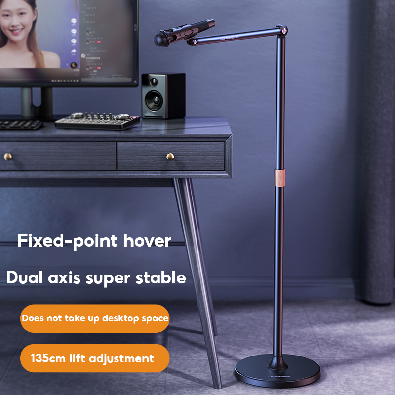 MoZhao-حامل مايكروفون للأرضية  - مراجعة Microphone Stand Boom Arm Floor وسعره