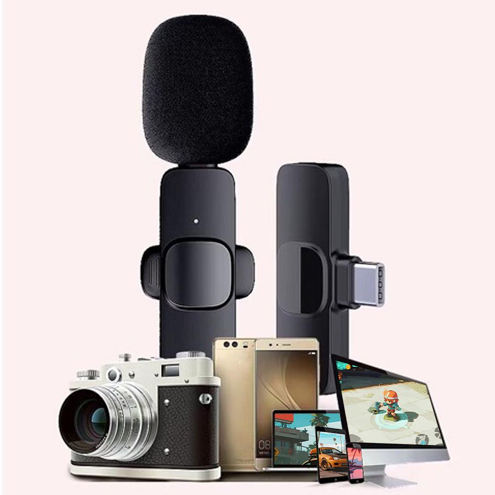 ميكروفون لافالييه لاسلكي، تسجي - مراجعة Wireless Lavalier Microphone Dual Receiver وسعره