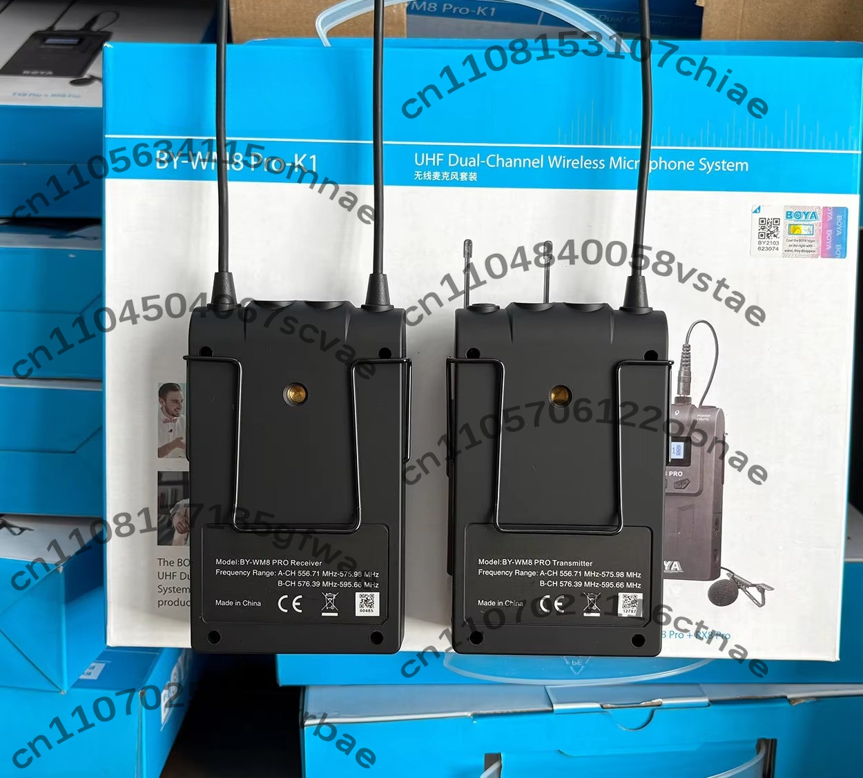 نظام ميكروفون لافالييه لاسلكي  - مراجعة Wireless Lavalier Microphone Dual Receiver وسعره