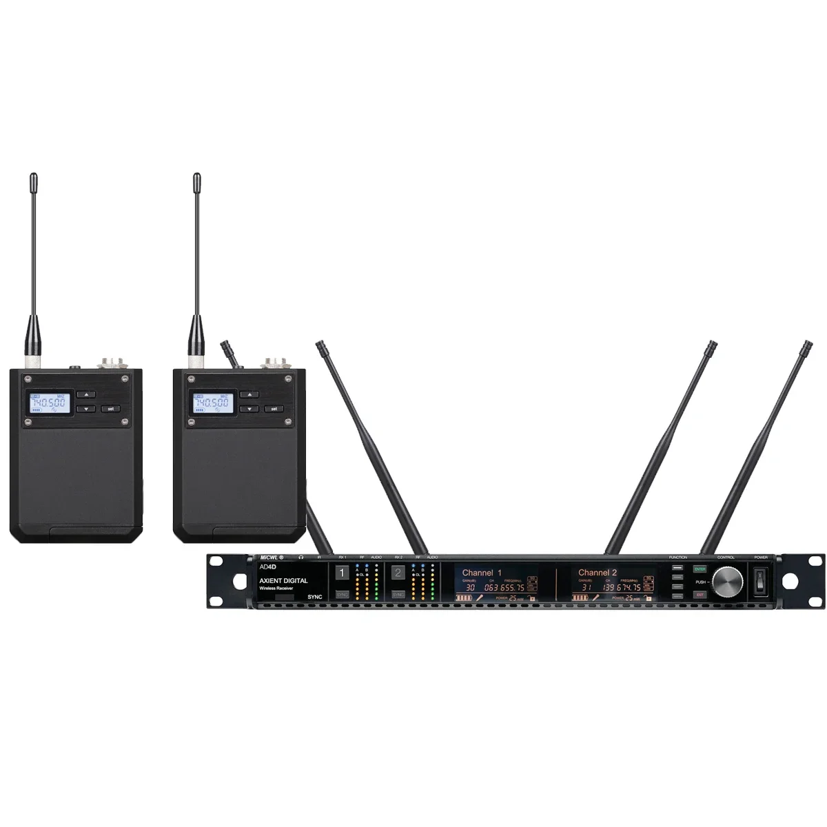 نظام ميكروفون لاسلكي احترافي W - مراجعة Uhf Wireless Microphone System Dual Channel وسعره
