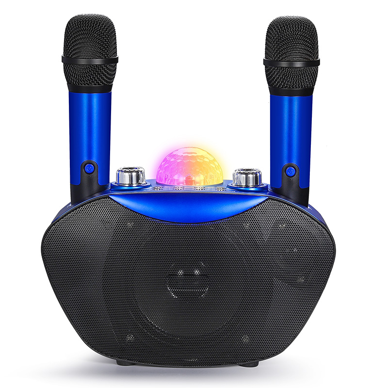مكبر صوت صغير محمول مع ميكروفو - مراجعة Bluetooth Karaoke Microphone Handheld وسعره