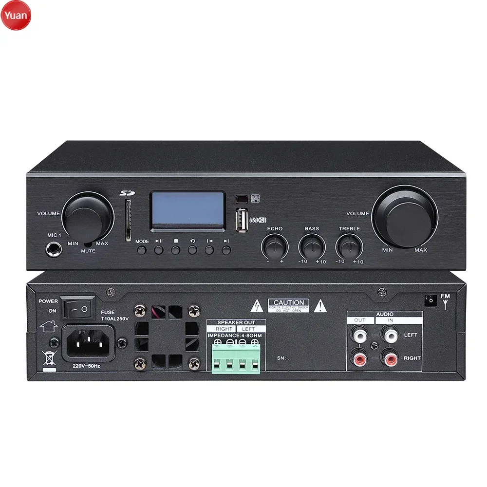 مكبر صوت احترافي للكاريوكي بقو - مراجعة Karaoke Amplifier Mixer Bluetooth وسعره
