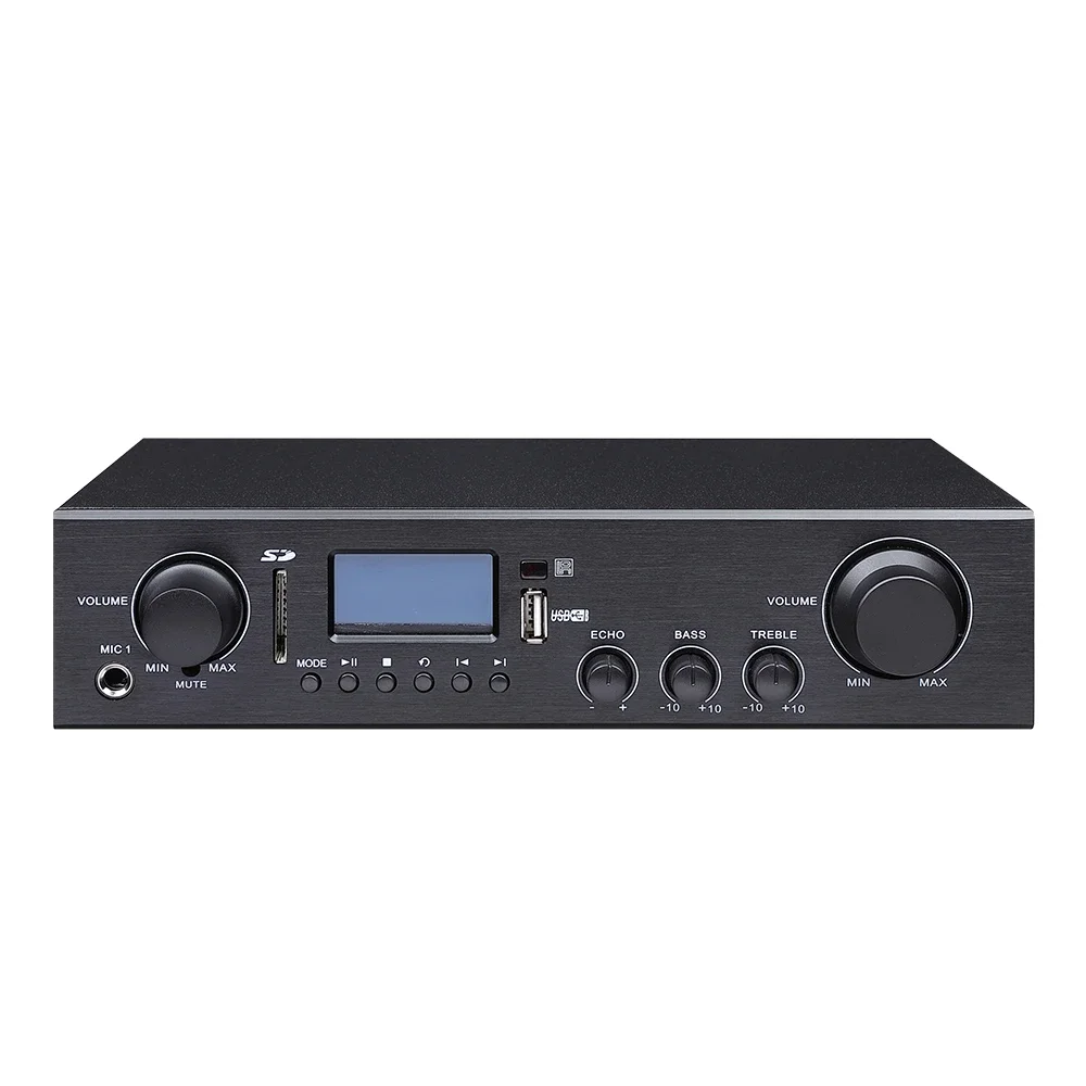 مكبر صوت احترافي للكاريوكي بقو - مراجعة Karaoke Amplifier Mixer Bluetooth وسعره