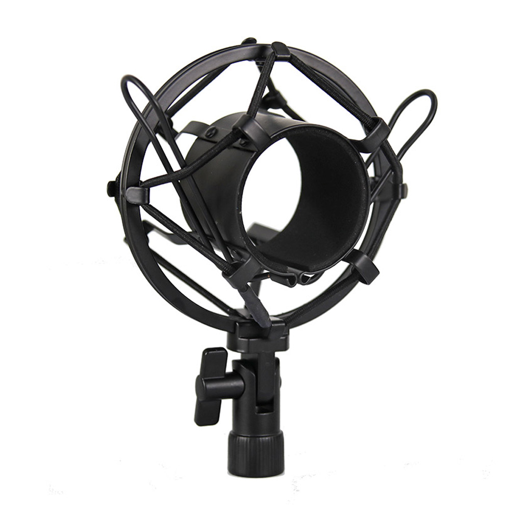 حامل مشبك عزل مضاد للاهتزاز لم - مراجعة Microphone Shock Mount Universal وسعره