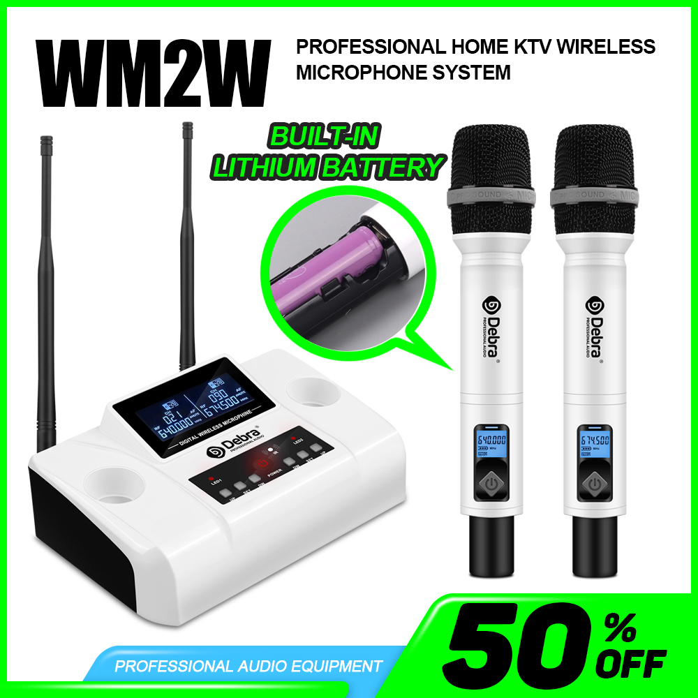ميكروفون لاسلكي محمول قابل للش - مراجعة Rechargeable Wireless Mic Lithium Battery وسعره