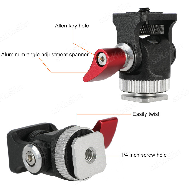 حامل ثلاثي القوائم لشاشة صغيرة - مراجعة Microphone Shock Mount Universal وسعره