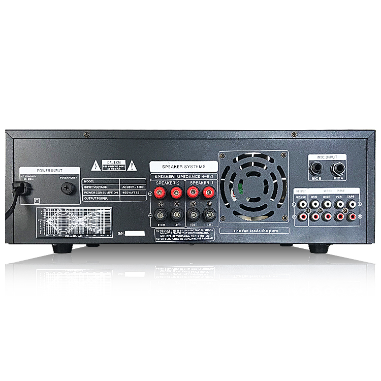 مكبر صوت كاريوكي OEM AV-2303SD - مراجعة Karaoke Amplifier Mixer Bluetooth وسعره