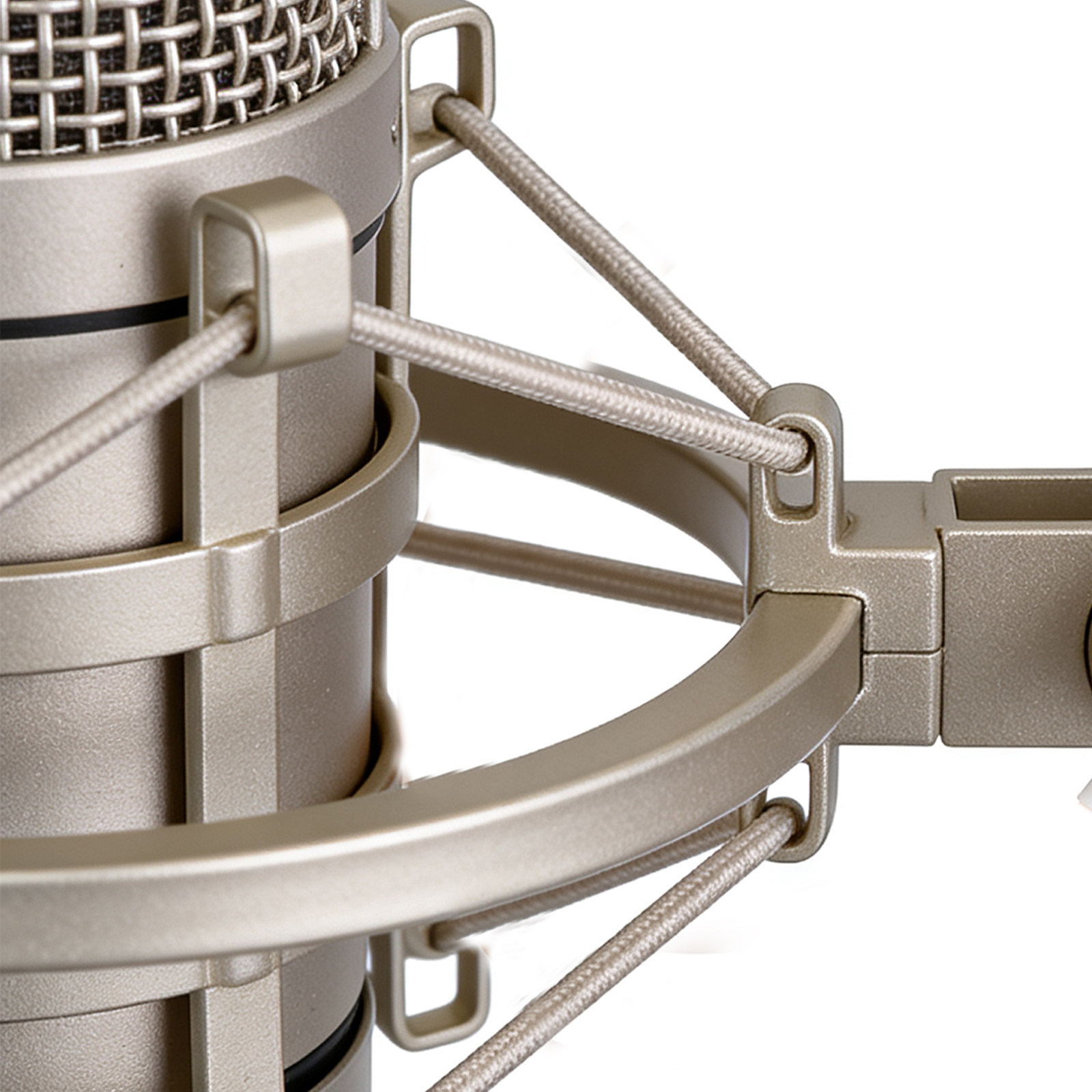 12 قطعة من أربطة مطاطية لامتصا - مراجعة Microphone Shock Mount Universal وسعره