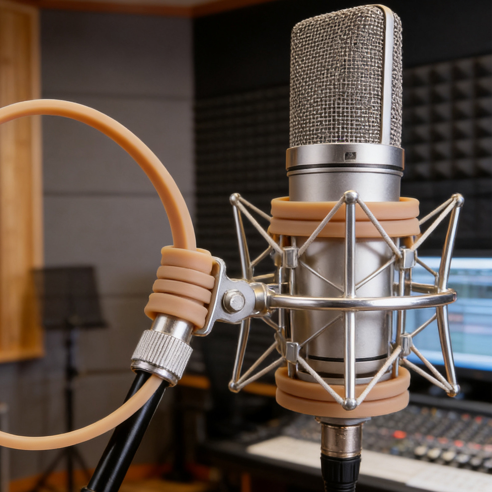 12 قطعة من أربطة مطاطية لامتصا - مراجعة Microphone Shock Mount Universal وسعره