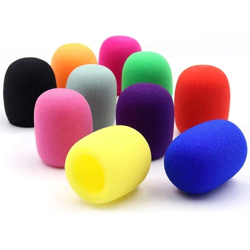 غطاء إسفنجي للزجاج الأمامي للم - مراجعة Microphone Pop Filter Foam Windscreen وسعره