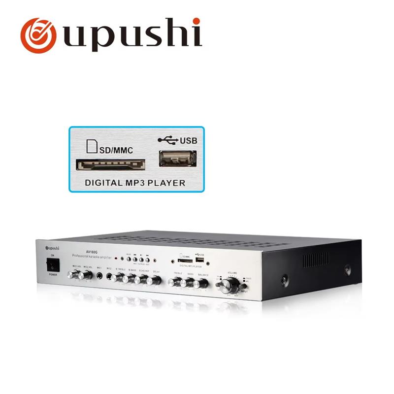 Oupushi 5 قناة مكبر للصوت الكا - مراجعة Karaoke Amplifier Mixer Bluetooth وسعره